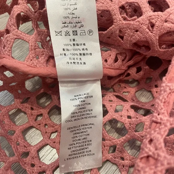 Self-Portrait Ruffled Heavy Lace Top - Picture 14 of 14